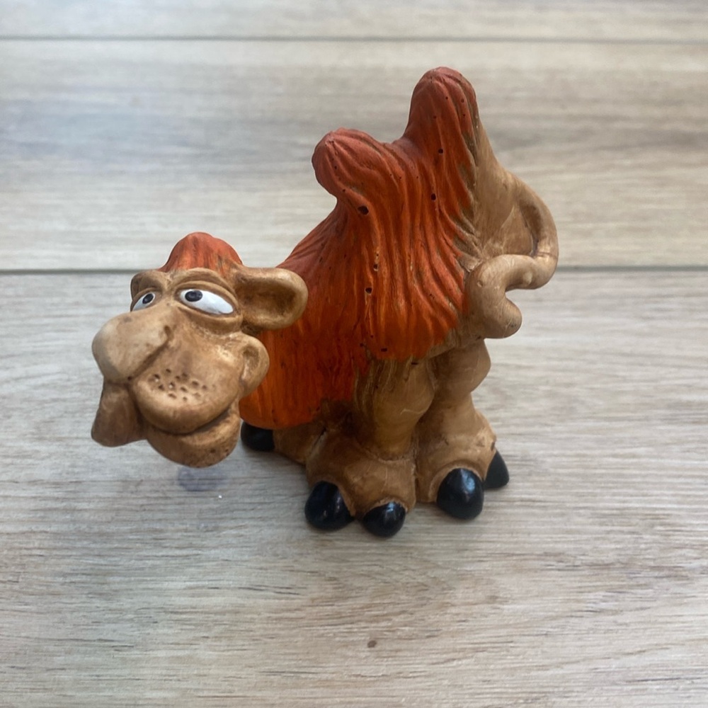 Rare* Vintage Bill Vernon Shade‎ Tree Creations Camel figurine